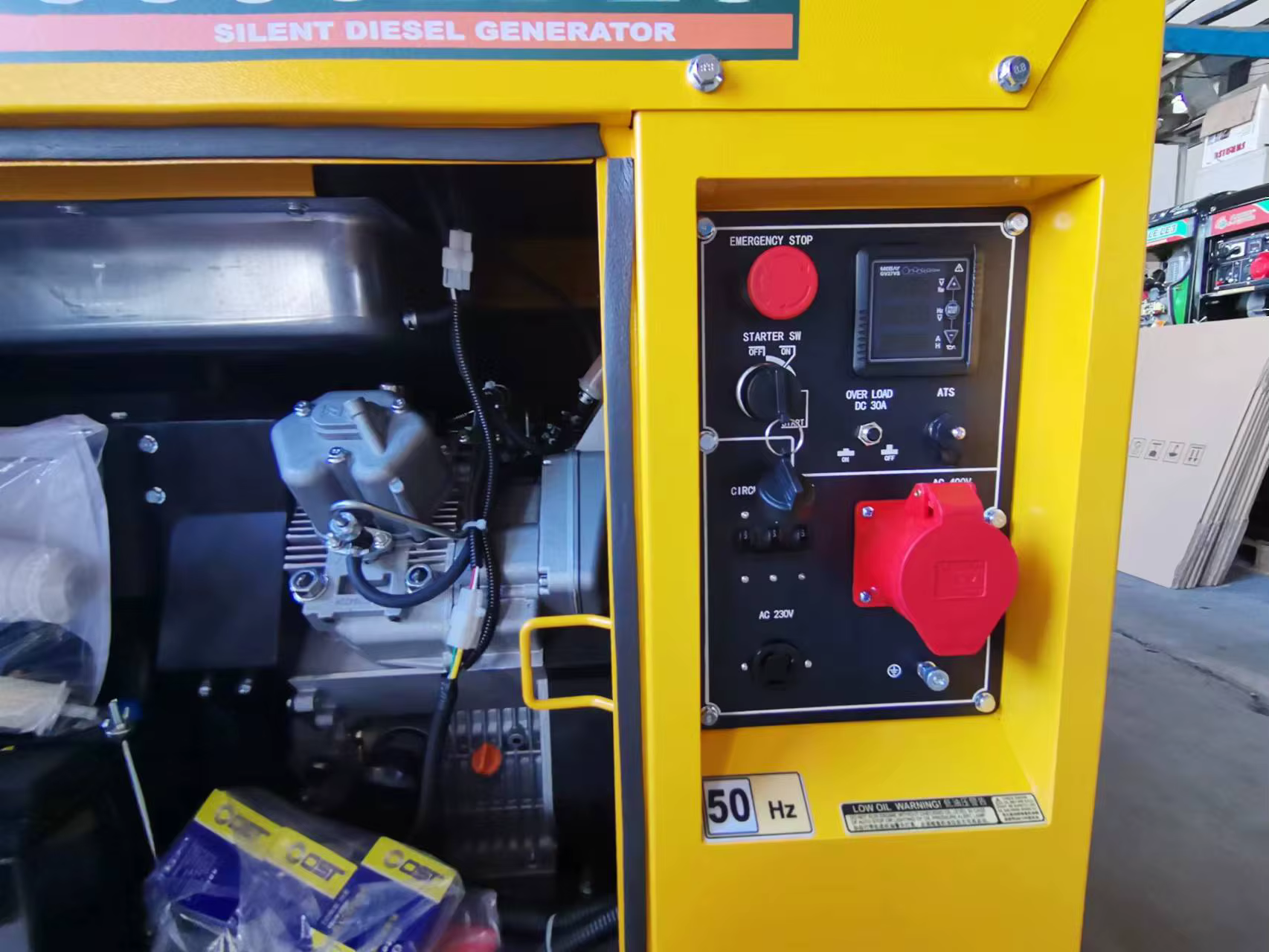 RAISE G POWER 15 KW 110V/220V Electric Start Generator Silent diesel Generators for Home Use — image 4