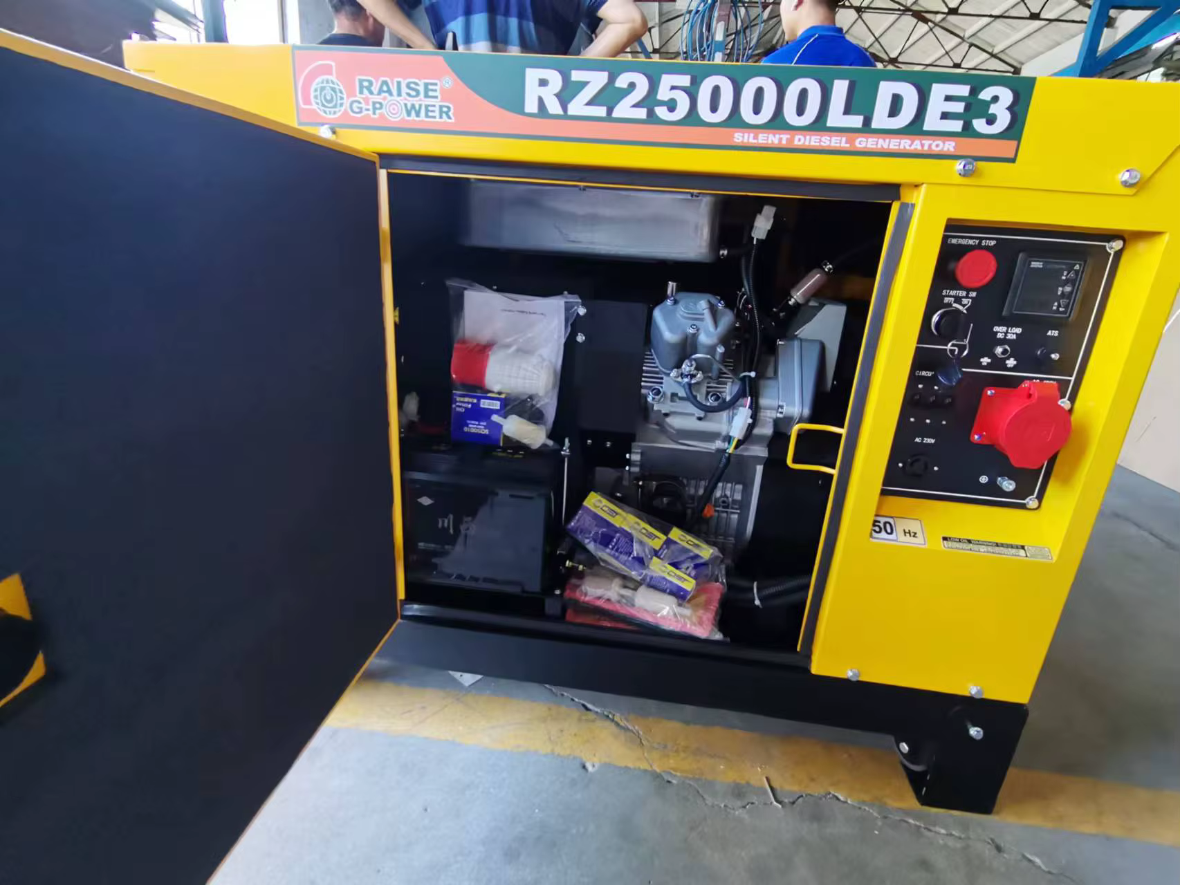 RAISE G POWER 15 KW 110V/220V Electric Start Generator Silent diesel Generators for Home Use — image 5