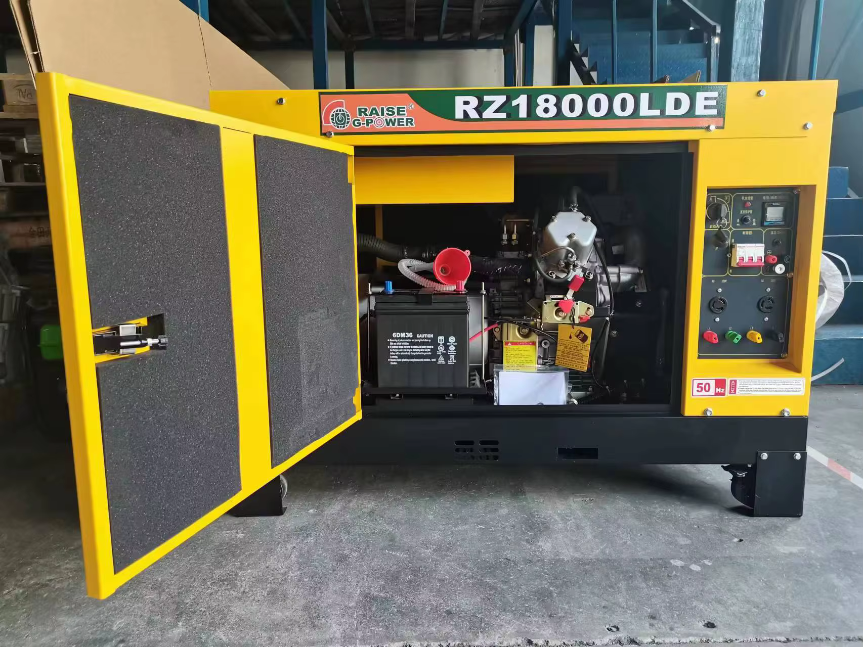 RAISE G POWER 15 KW 110V/220V Electric Start Generator Silent diesel Generators for Home Use — image 6
