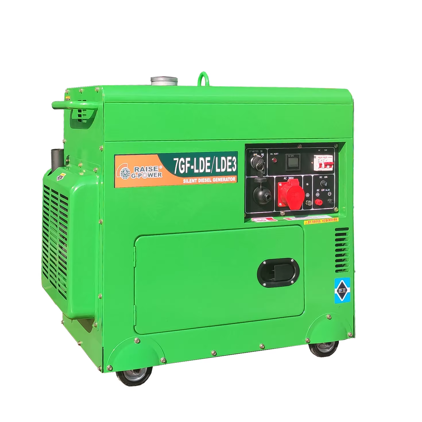 RAISE G-POWER 7GF-LDE Factory Price Portable  5kw 5kva 5.5kw  5.5kva  Silent diesel  Generators — image 4