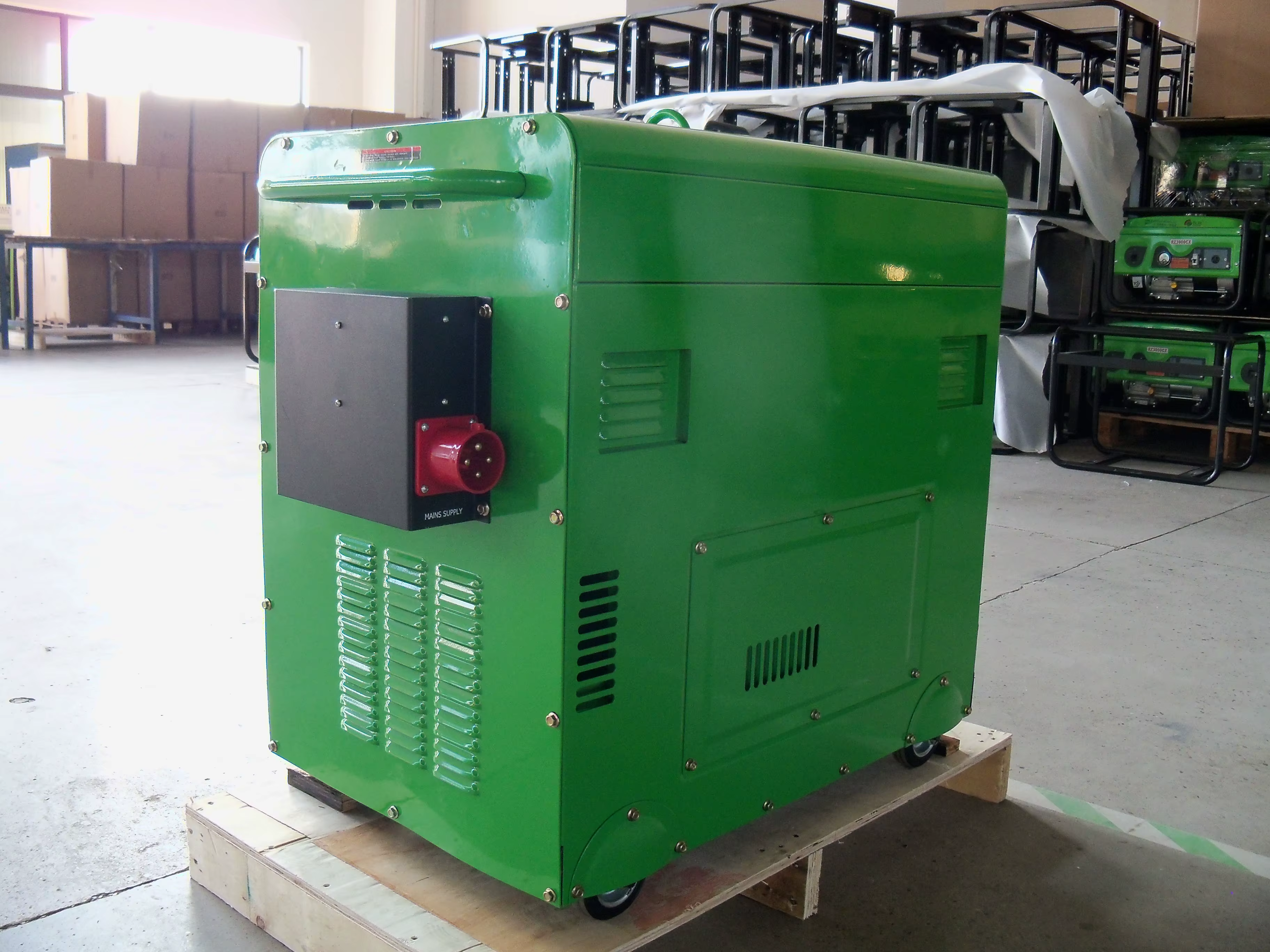 9GF-LDE Hot Sale Factory Price 5kw/5kva 7kw/7kva 8kw/8kva Auto Start Silent Diesel Generator 50/60Hz — image 4