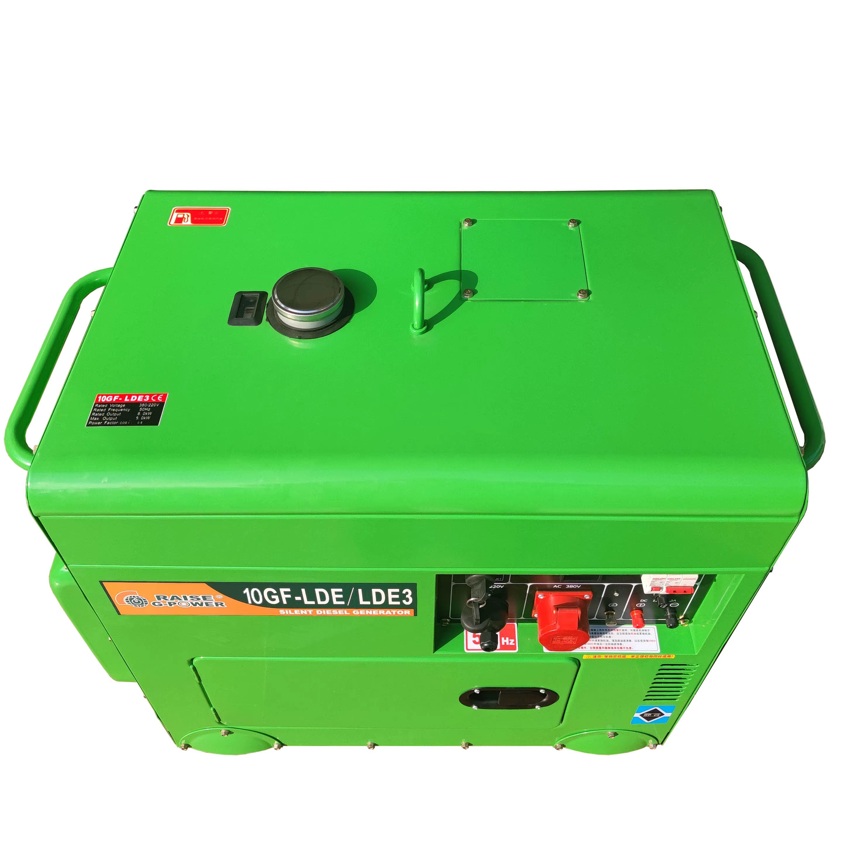 Raise 10GF-LDE/LDE3 Auto Start 50Hz 10KVA Silent Diesel Generator Factory Direct Supply — image 3