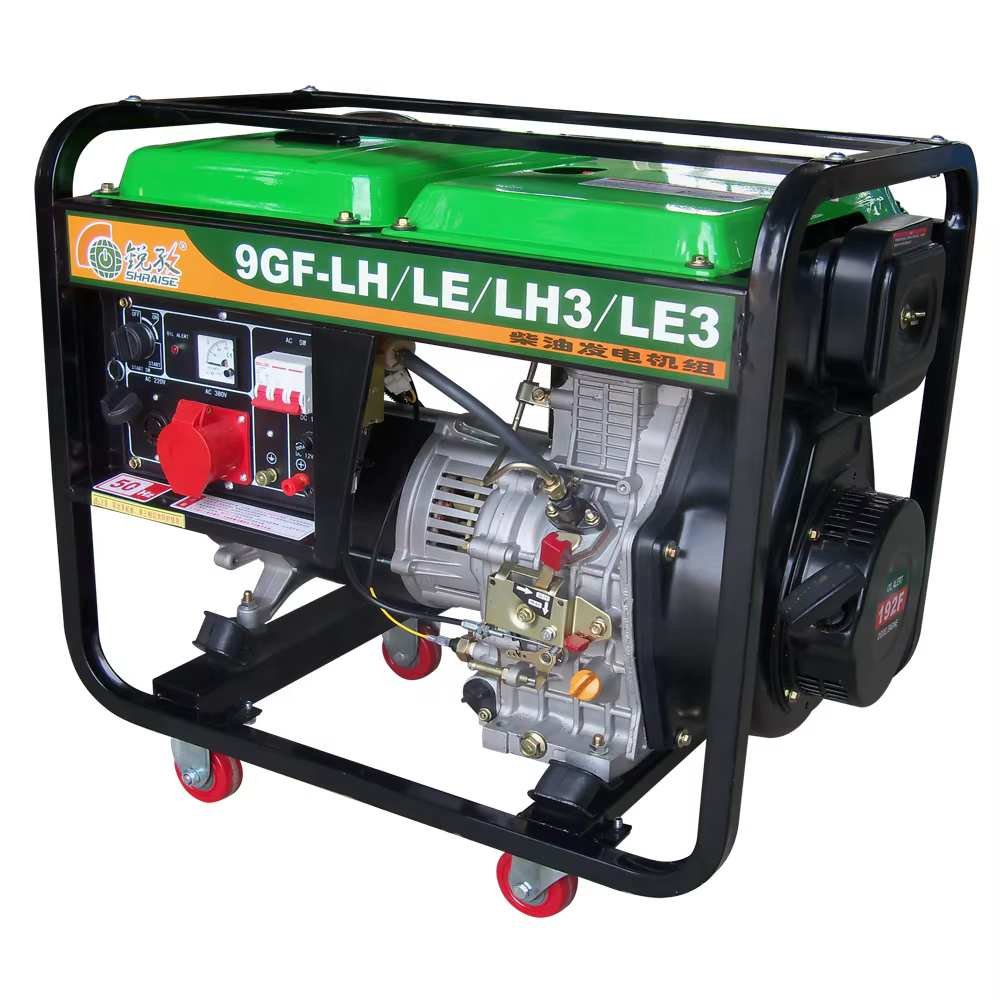 Customized Direct Sales 7.2kw 8kw 9Kva 10kva 9GF Portable  Silent Diesel Generator for Sale — image 3