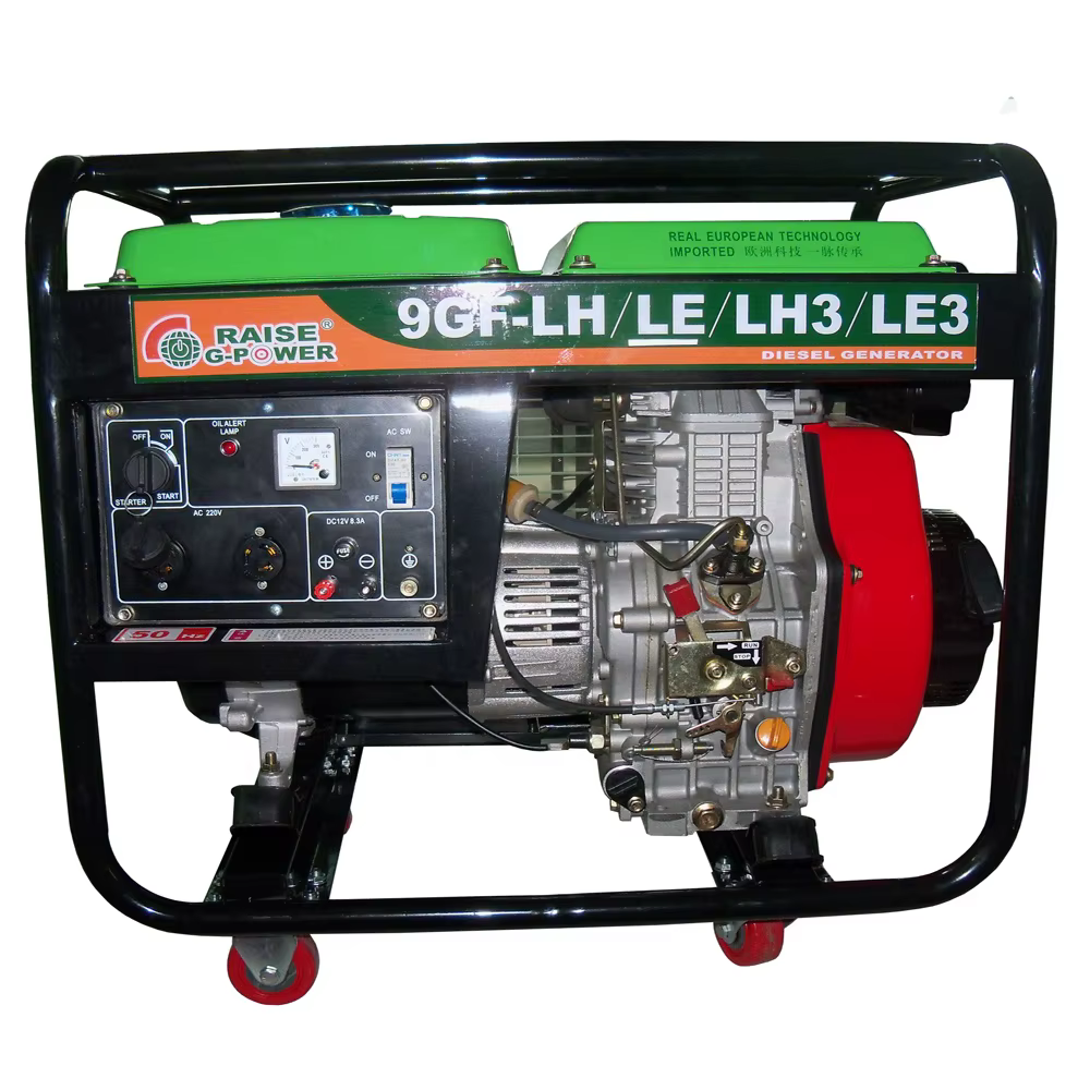 Customized Direct Sales 7.2kw 8kw 9Kva 10kva 9GF Portable  Silent Diesel Generator for Sale — image 4