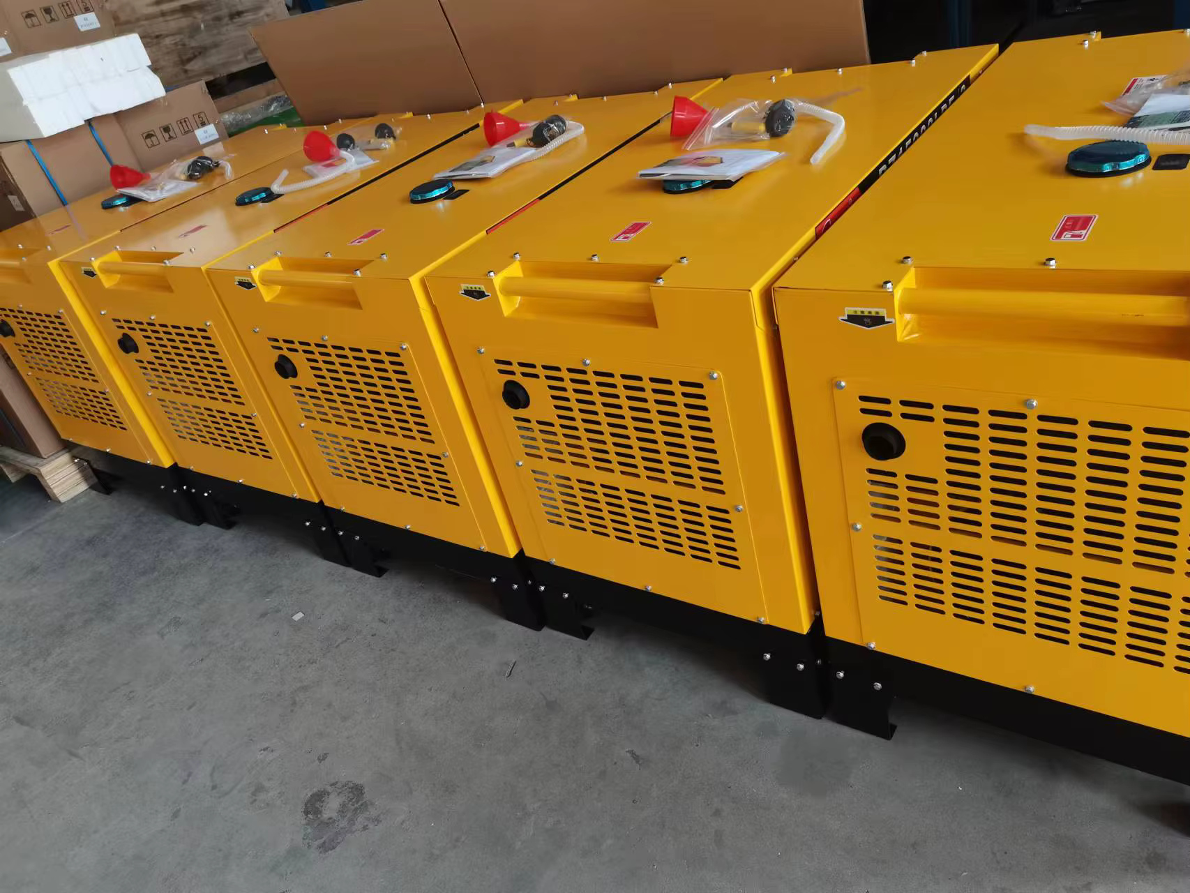 Quiet Series 10kw 12KVA 220V AC Single Phase Auto Start Air Cooled Portable Silent Diesel Generator Home Use — image 6
