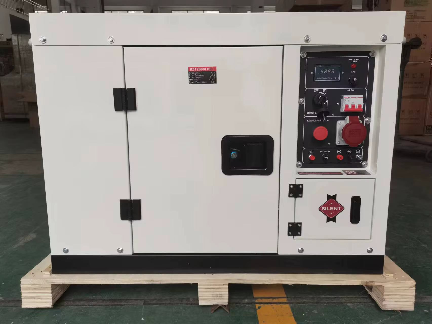Silent Type 9kw 12hp Diesel Generator — image 5