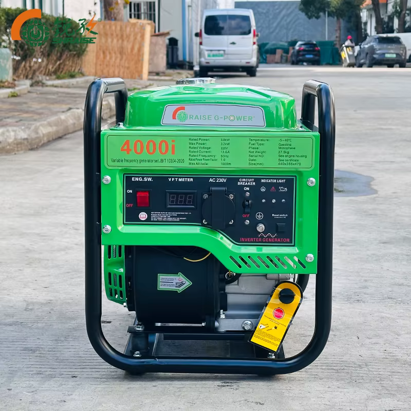 3kw Variable Frequency Gasoline Generator Small Open Frame Portable Low Noise — image 3