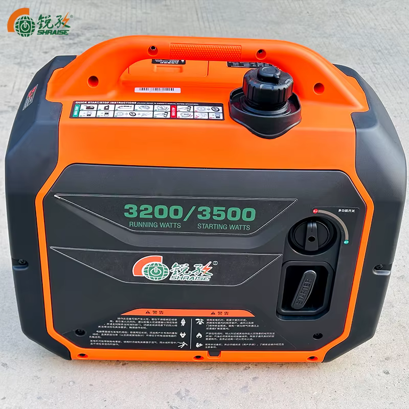 3.5KW Inverter Generator Small Electric with Remote Control Manual Start 50Hz Frequency New Model Gasoline Generator — image 3