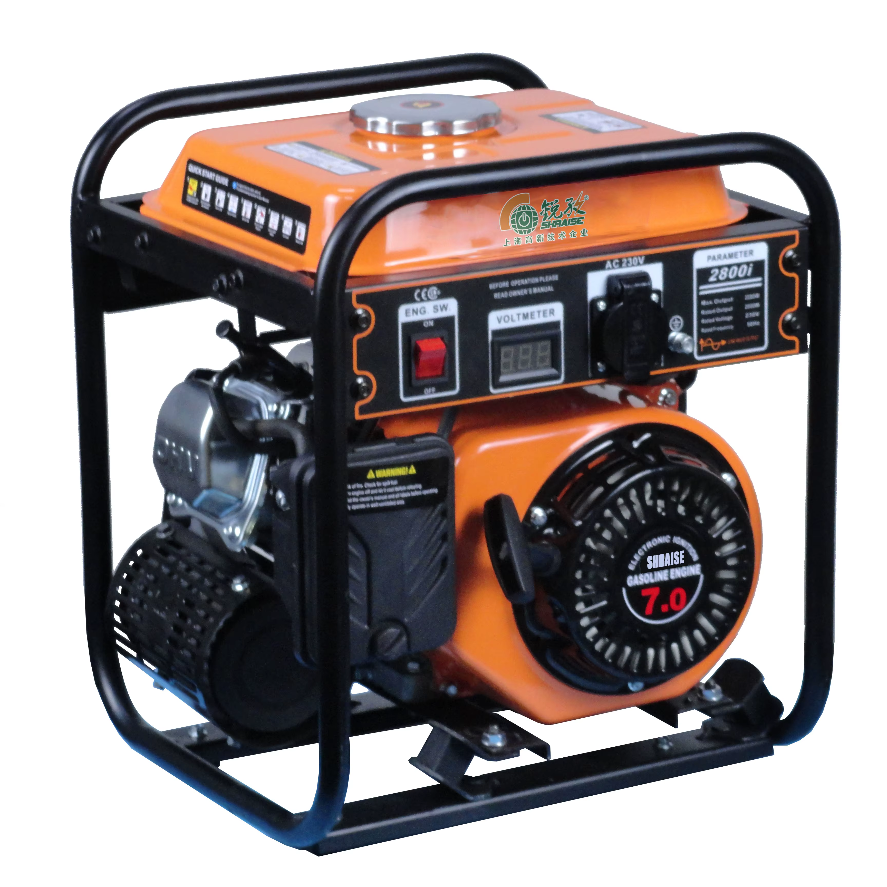 Portable Home Use AC Air-Cooled Gasoline Generator Single Phase — image 2