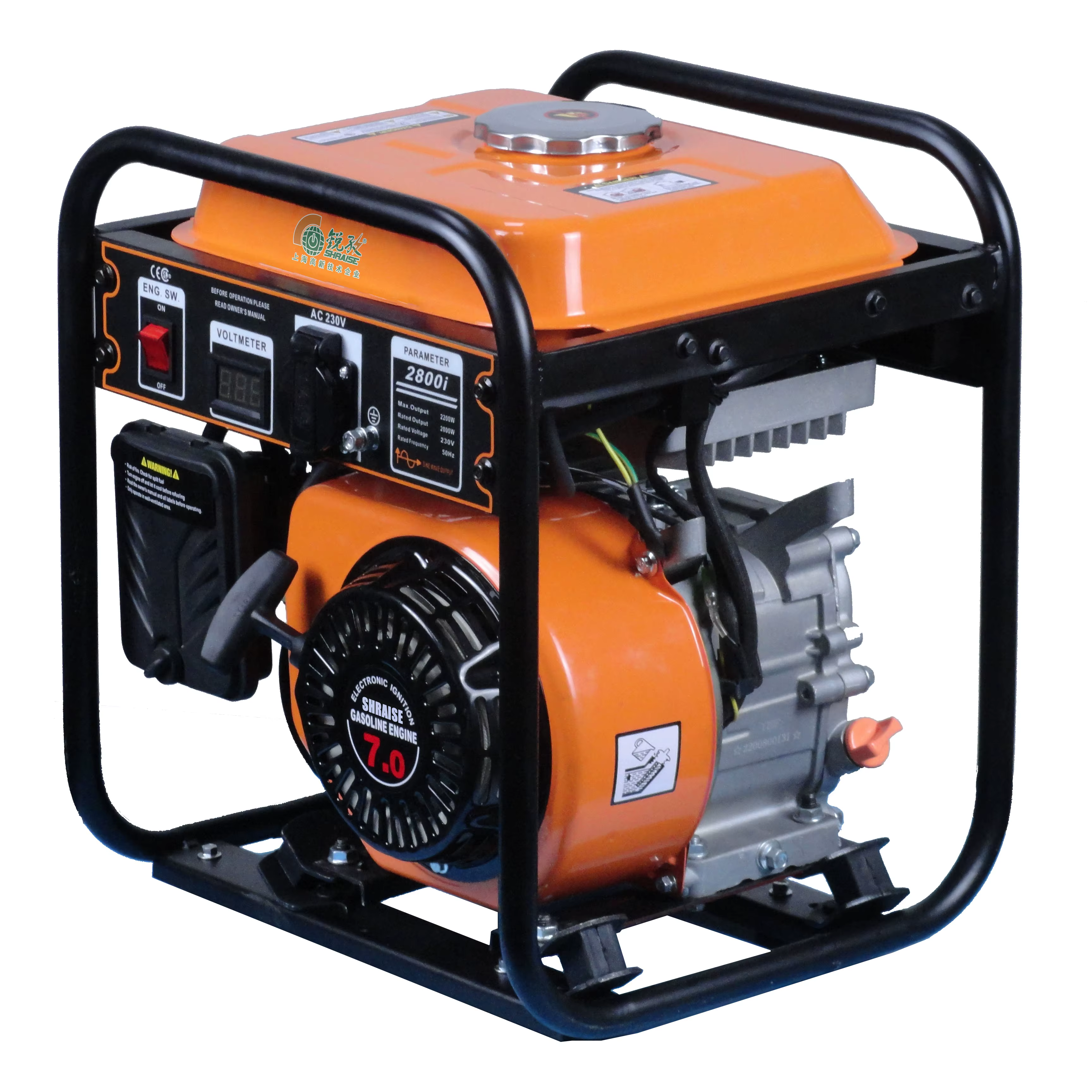Portable Home Use AC Air-Cooled Gasoline Generator Single Phase — image 3