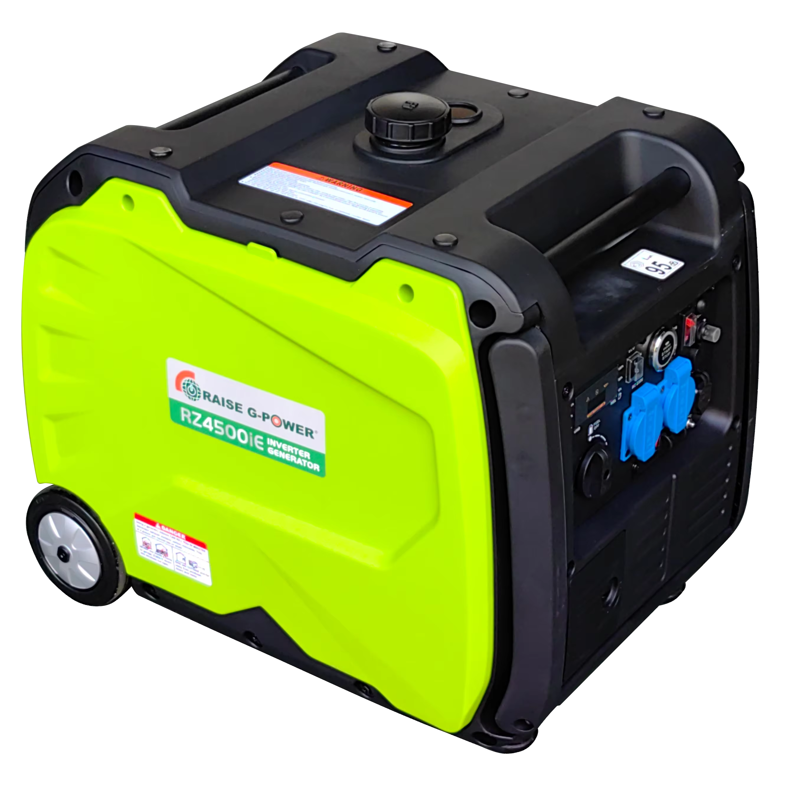 Air-Cooled Gasoline Electric Generator Single Phase Recoil Start 4-Stroke — image 3