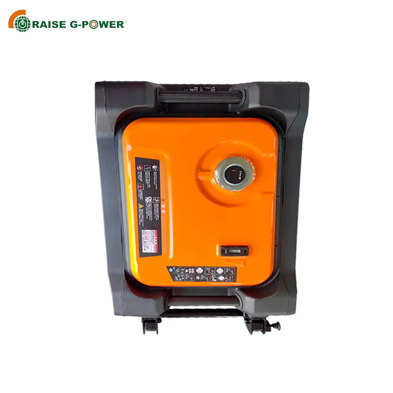 RAISE RZ13500iE-PRO Portable 2KW 6kva 8kva Gasoline Generator Recoil Start Silent Inverter AC Output 4-Stroke Home Use — image 6