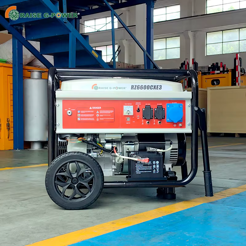 RAISE RZ6600CXE3 Electric Generator Shanghai Gasoline Generator for Sale — image 3