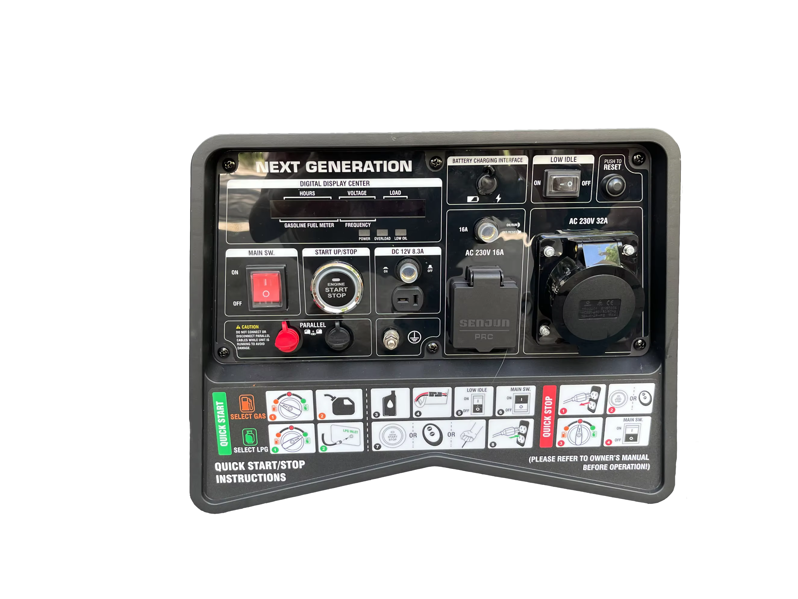 Single-Phase Remote Control Starting Gasoline Generator — image 4