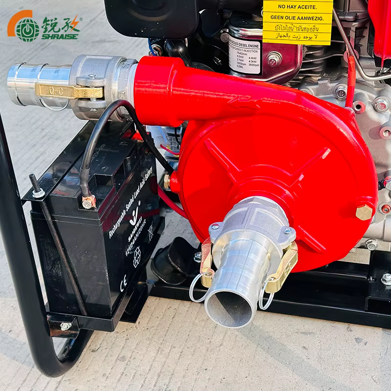 RAISE G POWER Wholesale Electric Start Diesel Centrifugal Irrigation Pump with Iron Material — image 3