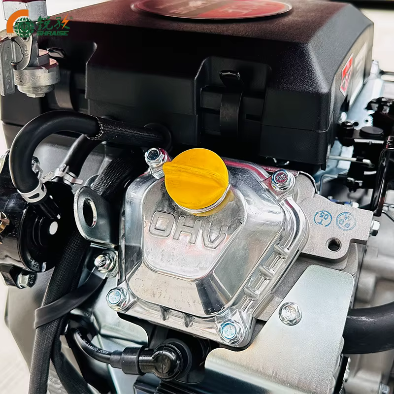8 Inch Engine Agriculture Irrigation Farm Home Garden Use Low Fuel Portable Gasoline Water Pump — image 4