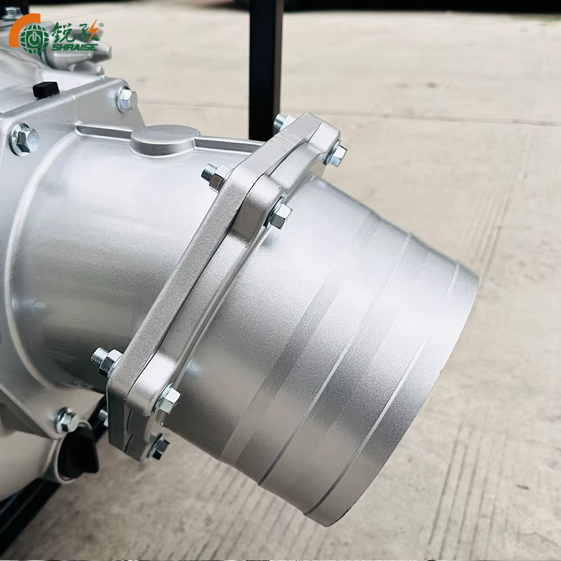 8 Inch Engine Agriculture Irrigation Farm Home Garden Use Low Fuel Portable Gasoline Water Pump — image 6