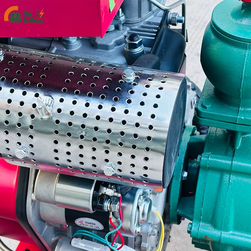 Raise Gasoline Engine Pump with Rain Gun Spraying Flow Rate OEM Customization — image 4