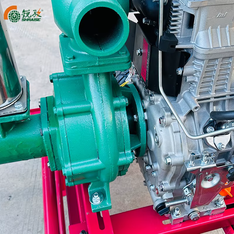 Raise Gasoline Engine Pump with Rain Gun Spraying Flow Rate OEM Customization — image 6