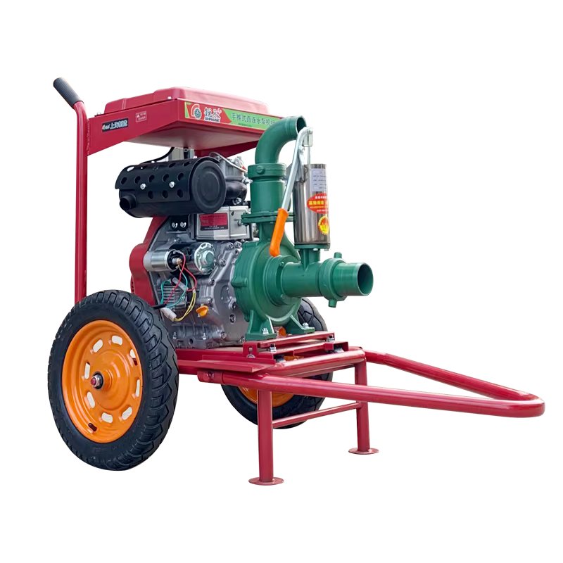 Kill Pump Portable Gasoline Engine Pump for Farmland with Rain Gun Spraying and Suction Head OEM — image 4
