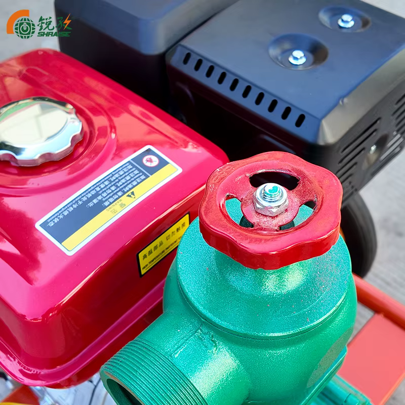 3-Inch 15 HP Gasoline Engine Pump with Rain Gun Spraying Customized OEM Support — image 2