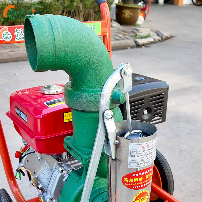 Gasoline Engine High Pressure Pump for Farmland with Rain Gun Spraying Customized OEM — image 6