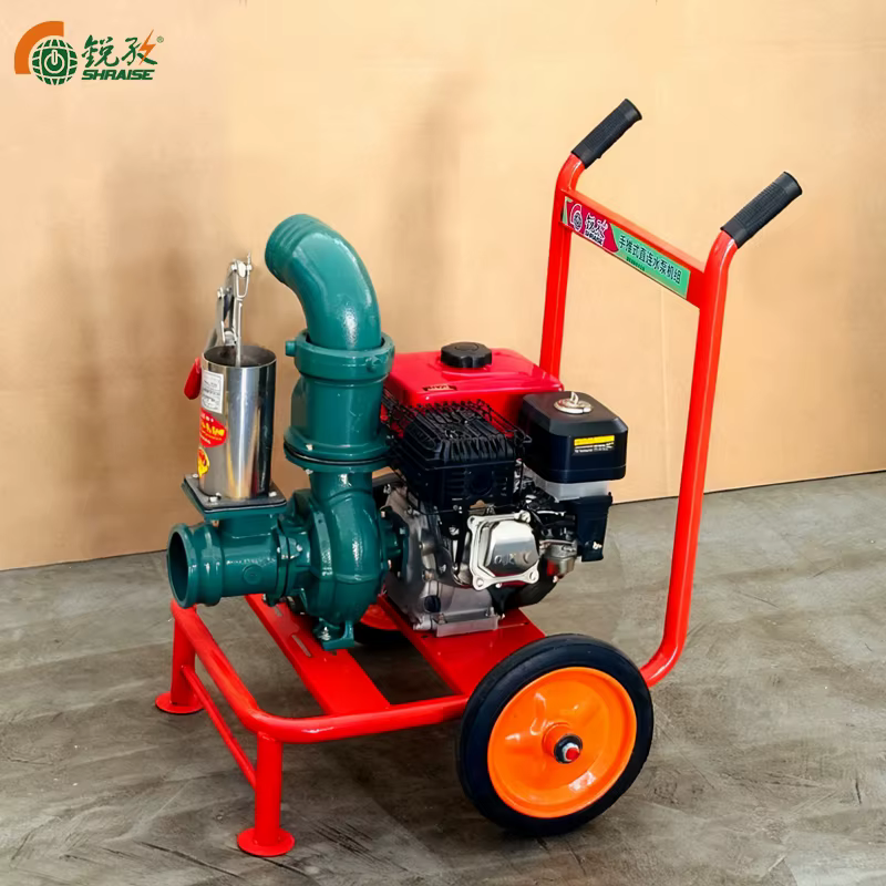 Raise 3 Inch Gasoline Engine Water Pump High Pressure 9-10 M Suction 5m Cable — image 4