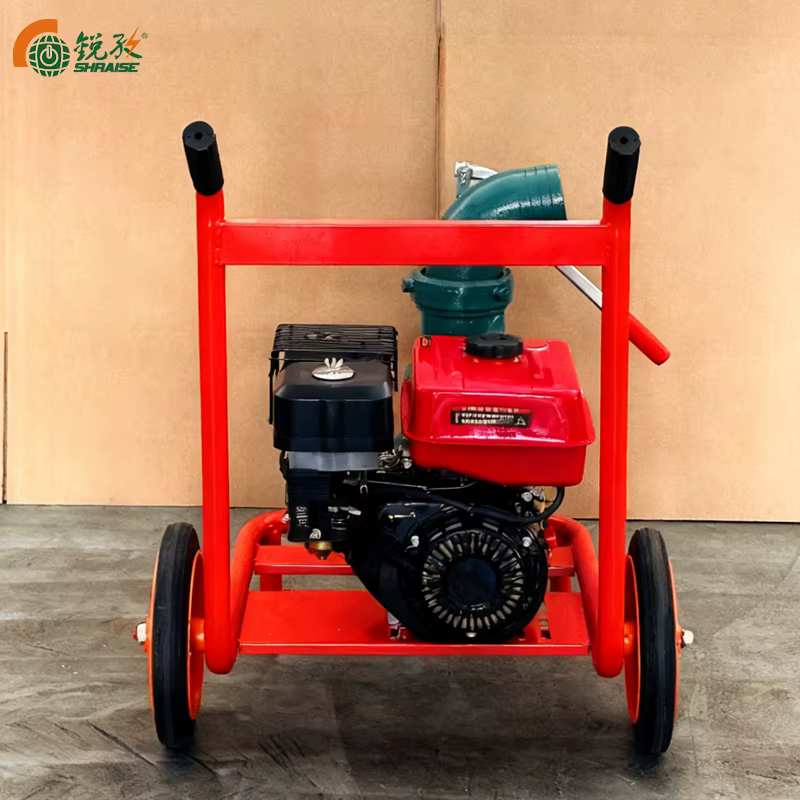 Raise 3 Inch Gasoline Engine Water Pump High Pressure 9-10 M Suction 5m Cable — image 5