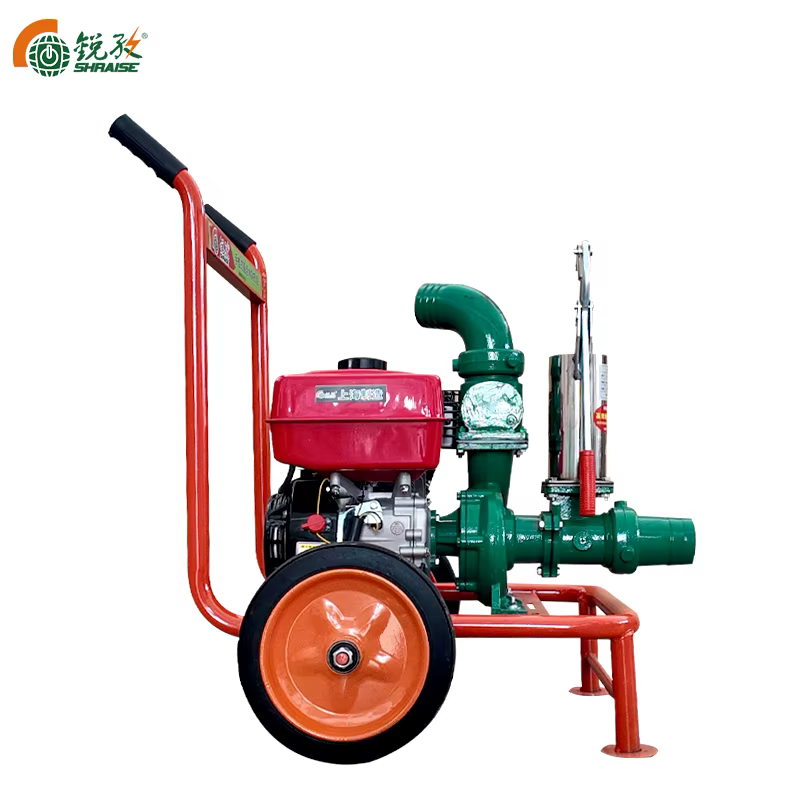 Large Flow 3inch Electric Water Pump Gasoline Impeller Mixed Flow Pump for Irrigation Drainage — image 2