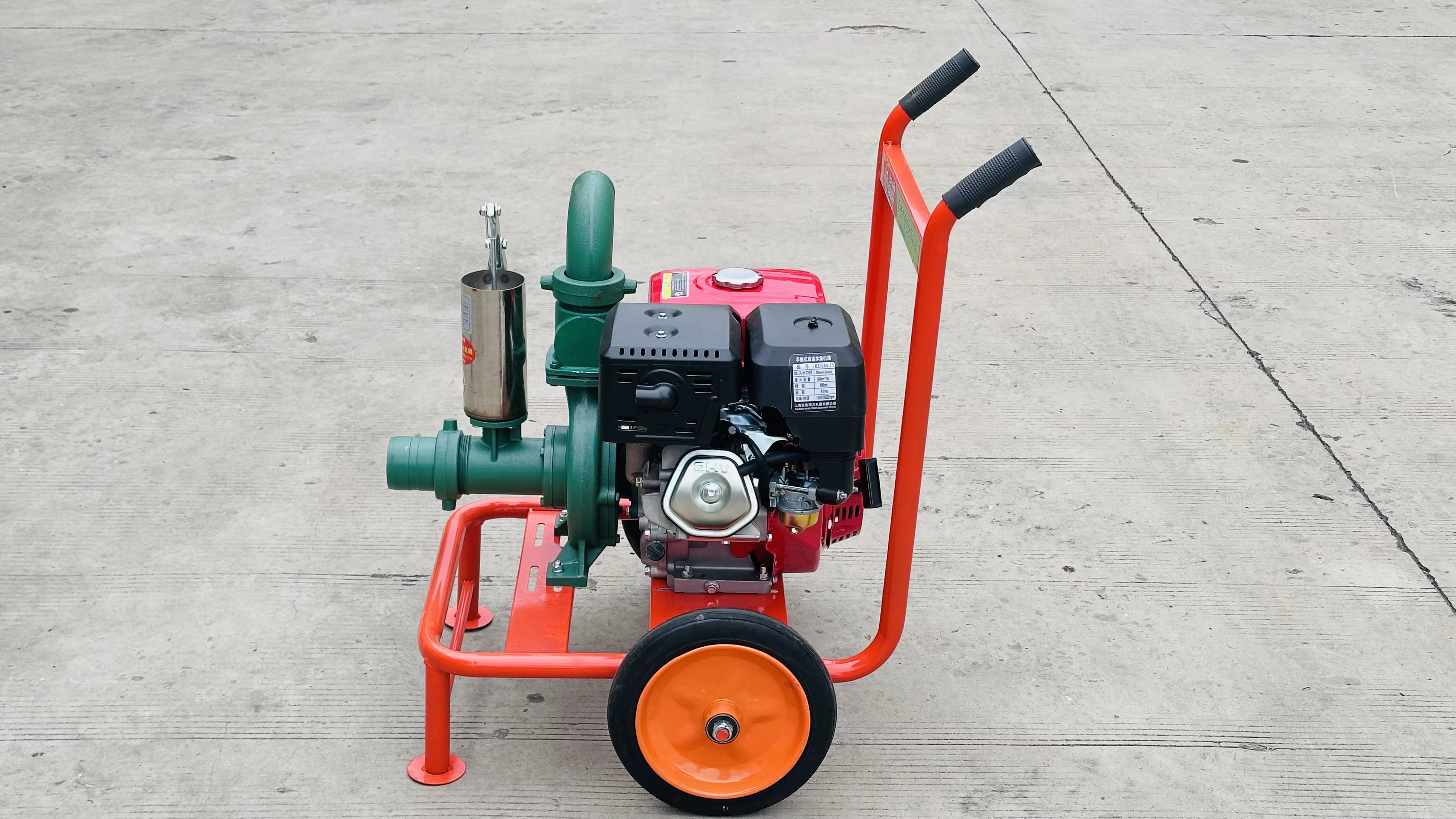 RZYJ80-75G OEM 15 HP Gasoline Starting 3-inch Irrigation Kill Pump — image 6