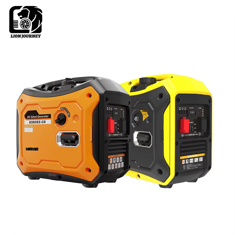 H2350EZ-C2 Hot Portable DC 24v Gasoline Generator Silent RV Battery Air Conditioner Refrigerator for Truck Camping Emergency — image 4