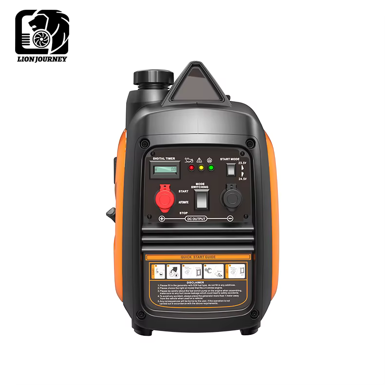 Made in China Portable Gasoline Inverter Power 12v1300w 1800w Generator for Parking Air Conditioner Outdoor Activities — image 4