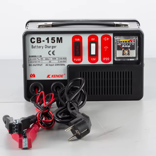 KENDE  CB-15M High Quality Battery Cars /vans/light Trucks Charger 230V 75/115W Portable Battery Charger — image 2