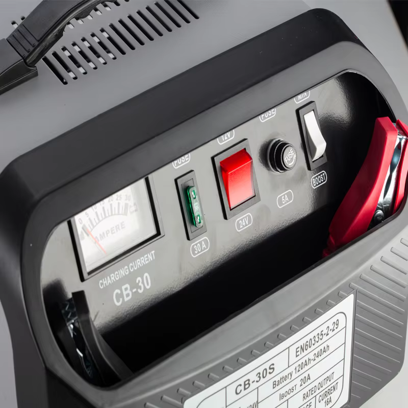 KENDE CB-30S New Portable Car Battery Charger Intelligent Pulse Repair Battery Charger 12V 24V Lead-acid Battery Charger — image 5