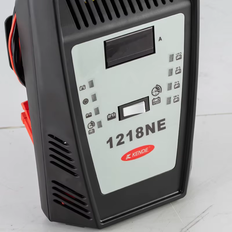 KENDE 1218NE New Portable Lead Acid Single-Phase Smart Car Battery Charger With Digital Display Automatic Charging — image 5