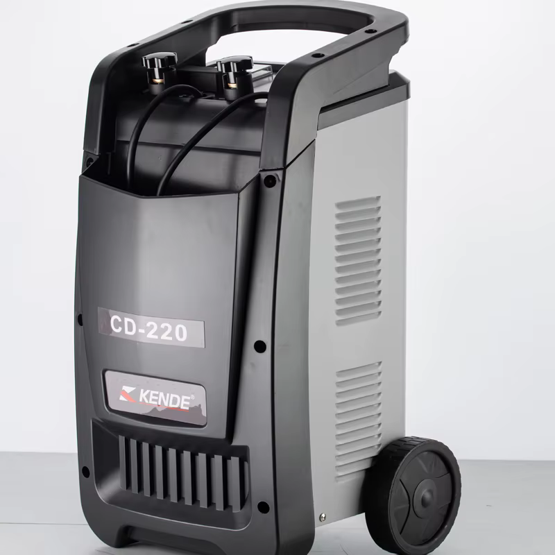 KENDE CD-220 Single-phase Portable ON-Wheel Battery Charging 12/24v Overload protection Integrated Car Battery Charger — image 2