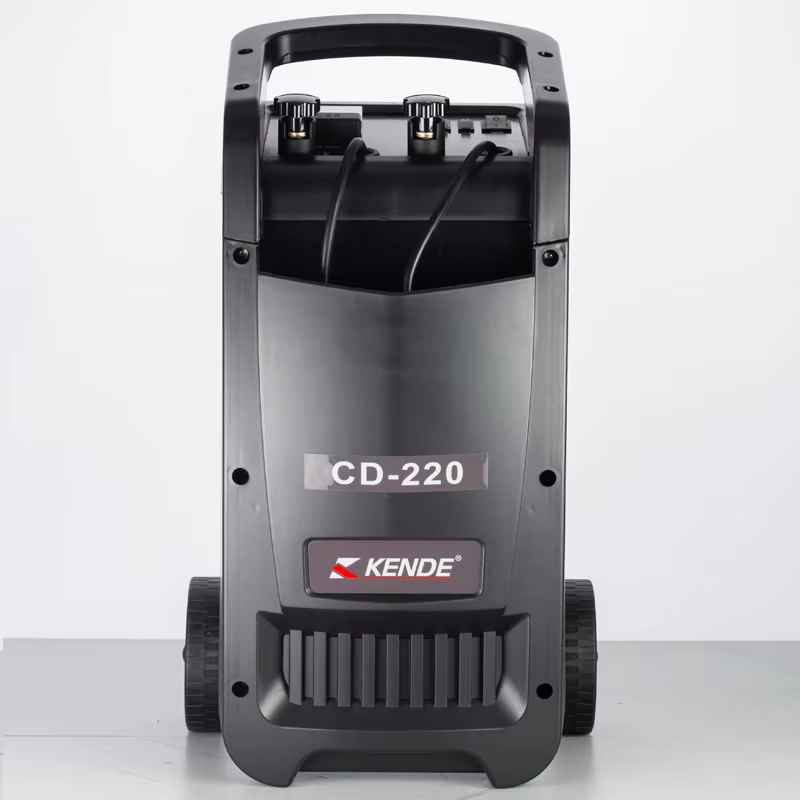 KENDE CD-220 Single-phase Portable ON-Wheel Battery Charging 12/24v Overload protection Integrated Car Battery Charger — image 3