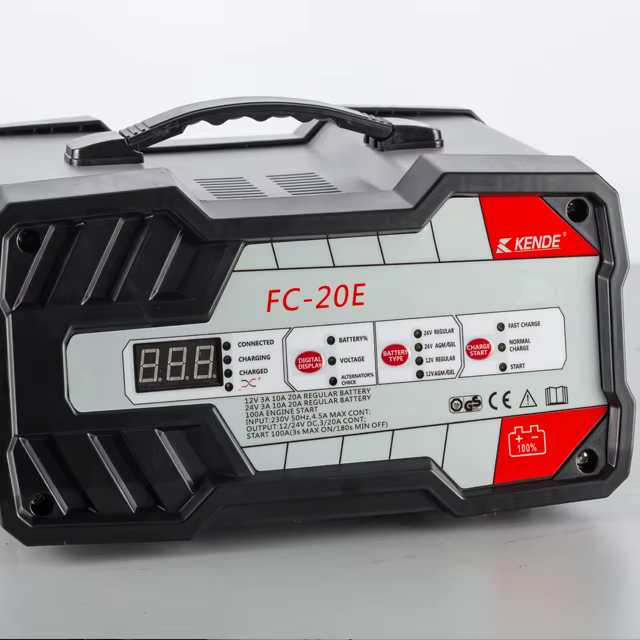 KENDE FC-20E Portable Various Motor Car  Battery Charger 12/24V  Lead Acid Battery Charger — image 2