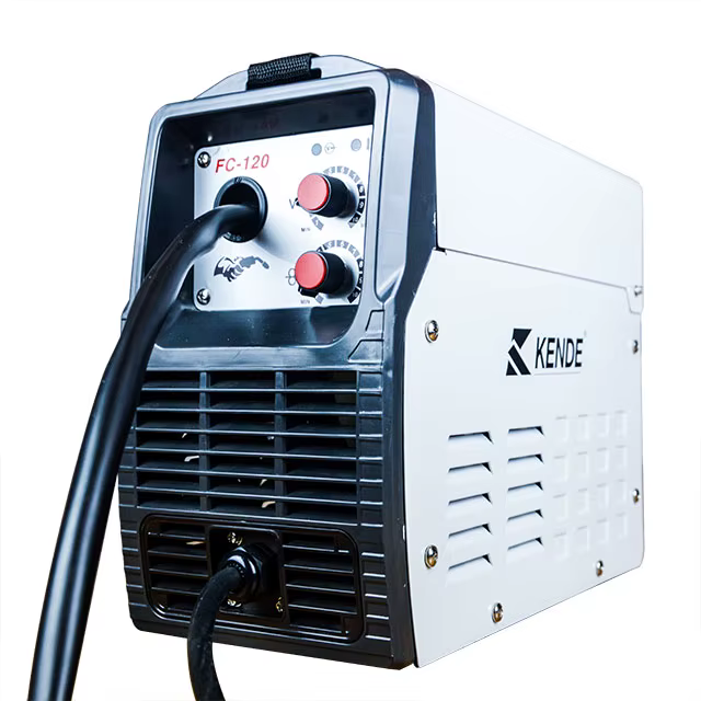 110V 220V CE Superior Quality IGBT Inverter 0.6MM 0.8MM ROD MINI NON GAS Gasless MIG Welding Machine FC 120 — image 2