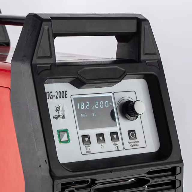 KENDE Portable SAA 110V 220V Dual Voltage TIG MIG MMA MAG 4 in 1 CO2 GAS Fluxed Aluminium Inverter MIG Welding Machine MIG 200E — image 4