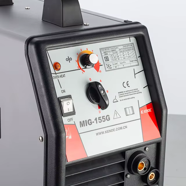 KENDE Transformer 0.6 0.8 1.0 ROD MINI Flux Wire Co2 Gar Wire MIG Welder Welding Machine Machinery Gasless MIG 155G — image 4