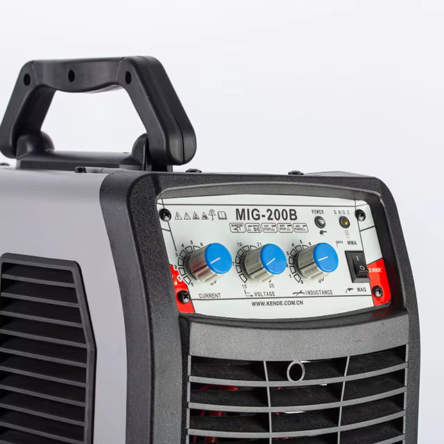KENDE Portable IGBT Inverter 4 in 1 Flux Gasless CO2 Gas  MIG MAG Welder Welding Machine MIG 200B — image 5