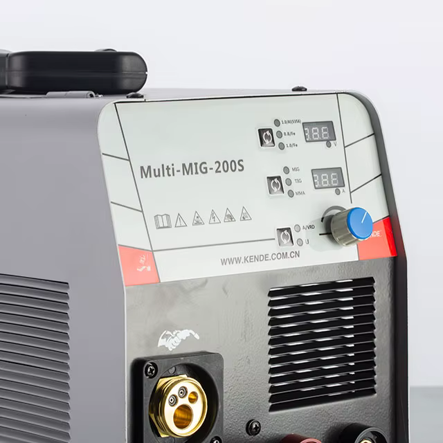 KENDE Portable IGBT Inverter 4 in 1 MIG MAG MMA TIG Aluminium CO2 Gas  MIG MAG Welder Welding Machine Multi MIG 200 — image 4
