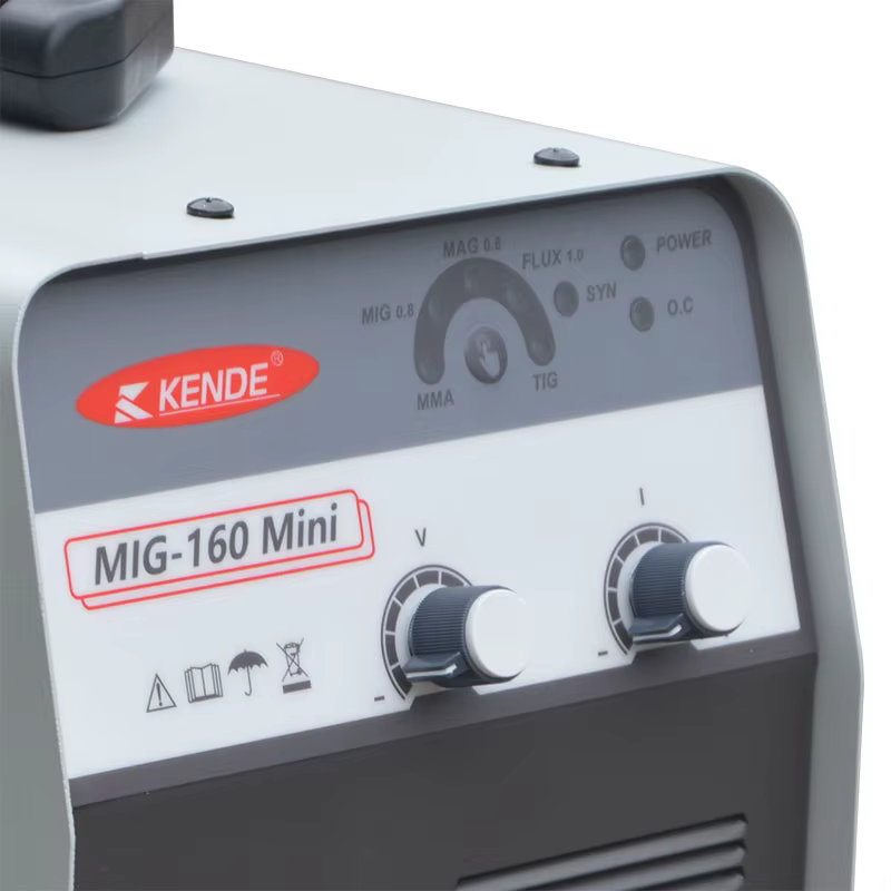 KENDE 220V MIG MAG Welding Machine Portable Flux Gasless Mig Welder  MIG-160 Mini — image 4