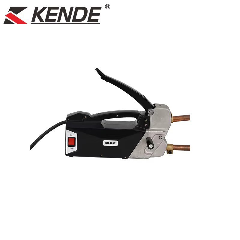 KENDE New 220V Voltage Portable Car Transformer Electric Spot Welder Spot Welder Welding Thickness 2+2mm — image 3
