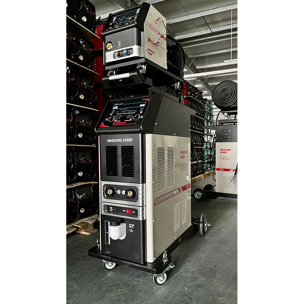 Industrial Grade 380V 500A DOUBLE PULSE MIG/TIG/MMA Welding Machine New Specializing Aluminum Welding Popular High Speed Co2 — image 5