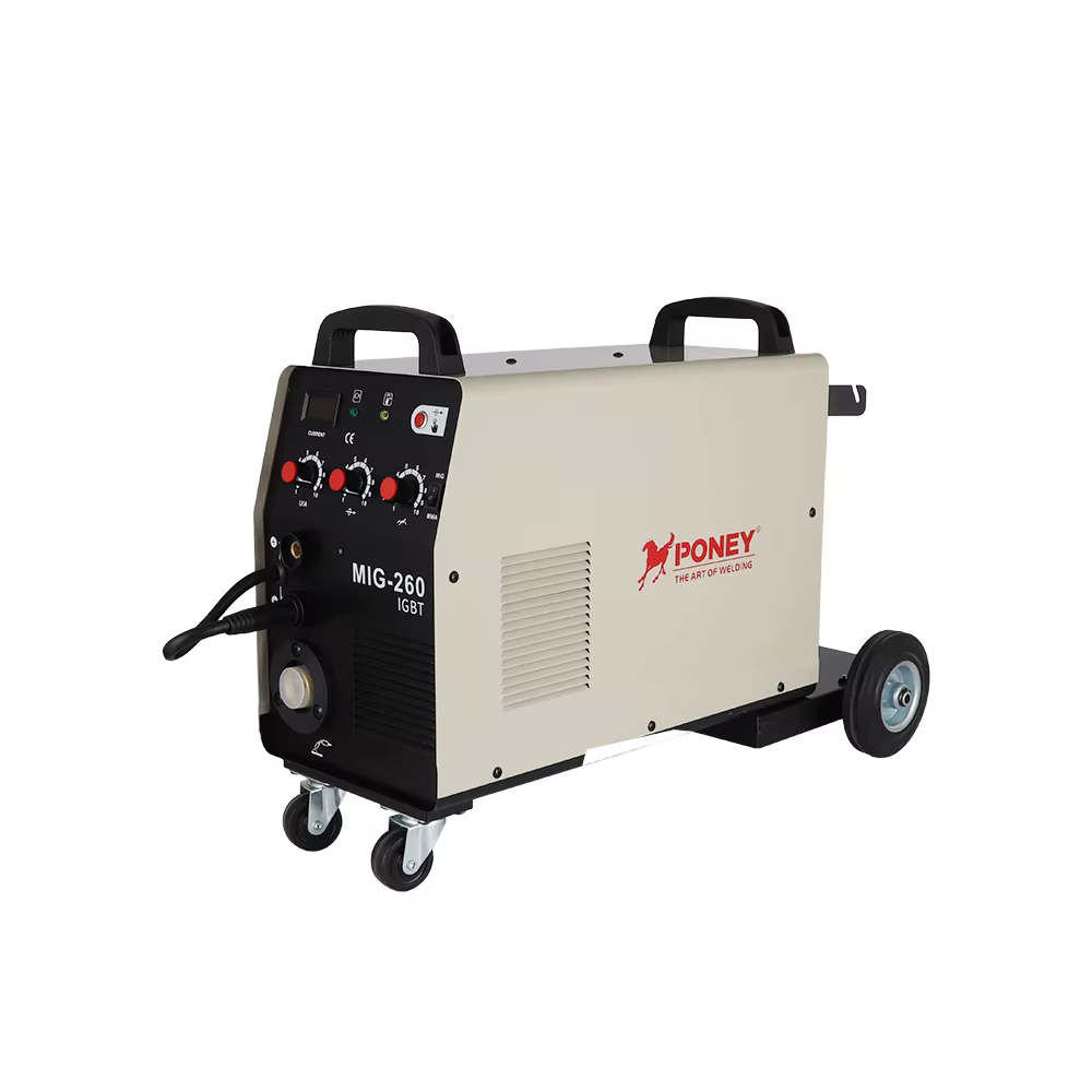 High Duty Cycle  MIG Welder Industrial Digit Display  MIG Welding Machine MIG-250 220V  Synergic Industrial MIG Welding — image 3