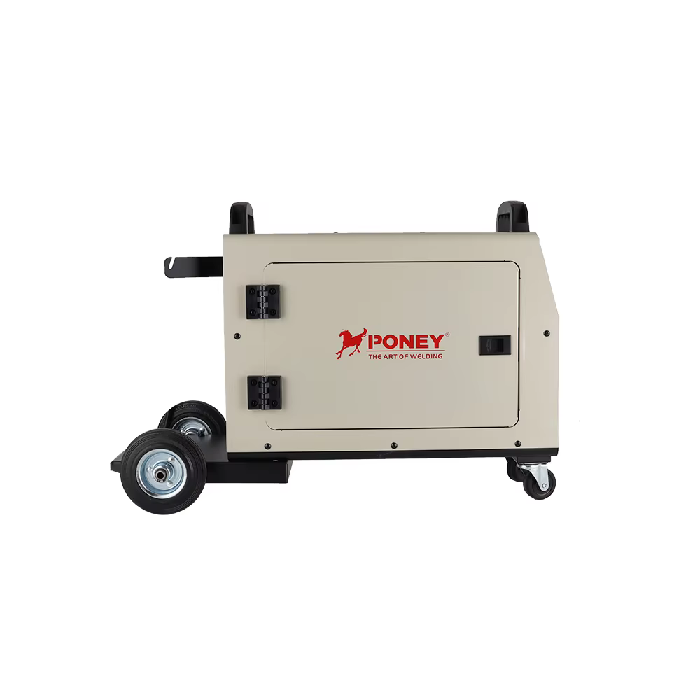Wholesale Aluminum MIG Welder High Speed  Double Pulse Synergic Industrial LCD Display  MIG Welding Machine MIG-250DP 220V — image 2