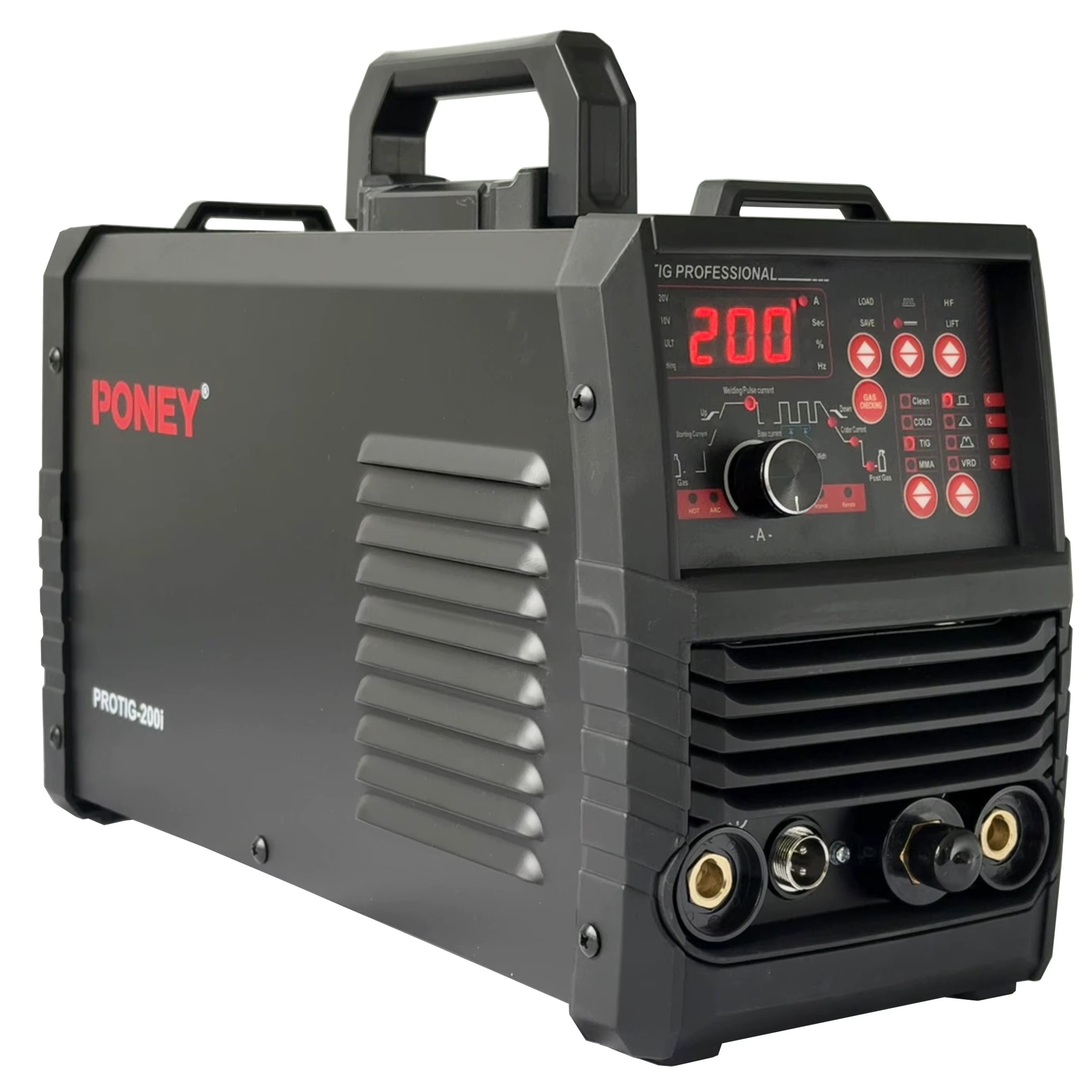 IGBT Inverter Pulse TIG 200 Welding Machine New DC TIG for Stainless Steel Cold Argon Welding 5.5KVA 60% Duty Cycle — image 3