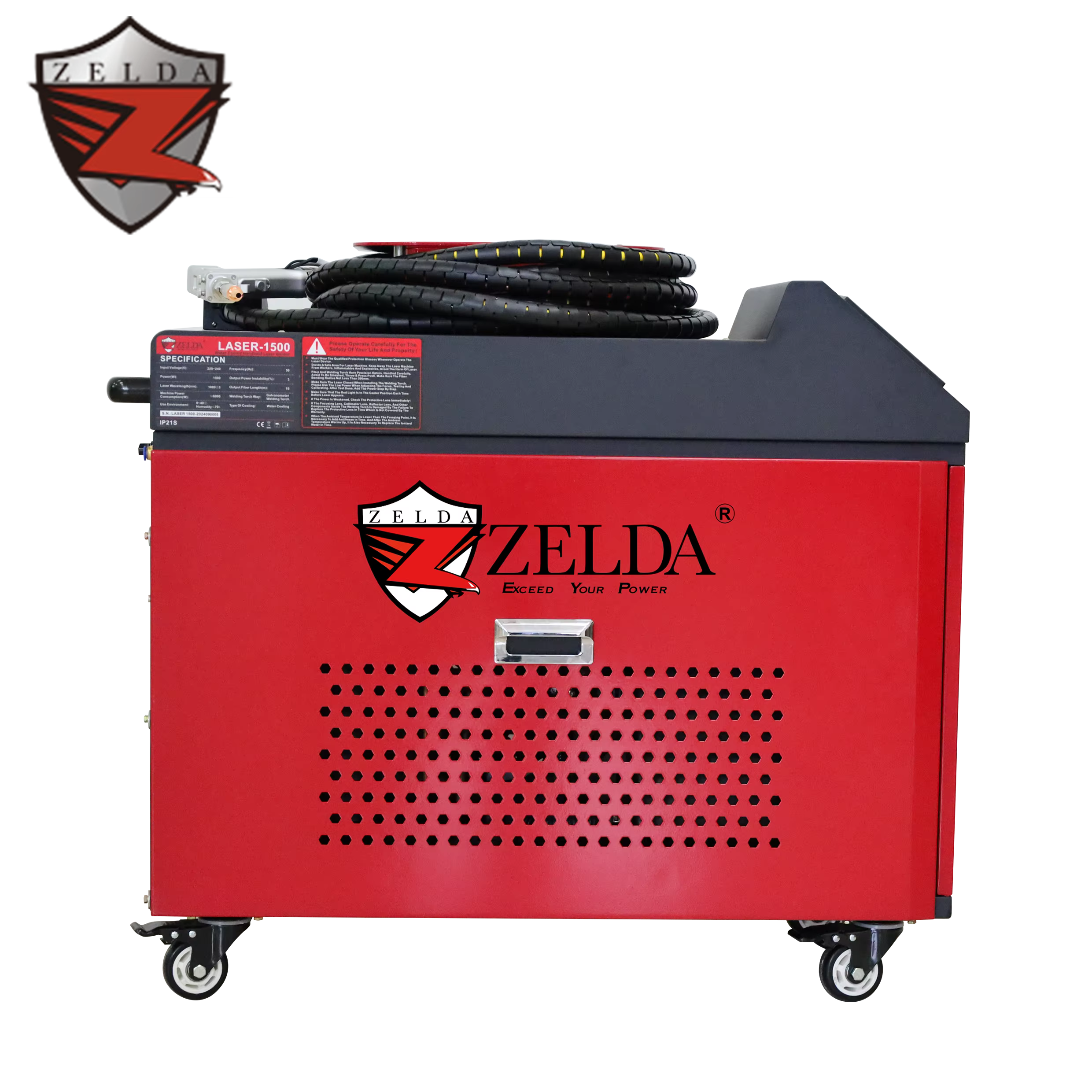 1500W Solda Laser 220V Laser Welding Machine 3 in 1 Welding Cutting Cleaning — image 4